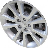JEEP COMPASS 18x7 2013 2014 2015 FACTORY OEM WHEEL RIM POLISHED SILVER 2381